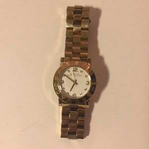 Marc Jacobs gold watch